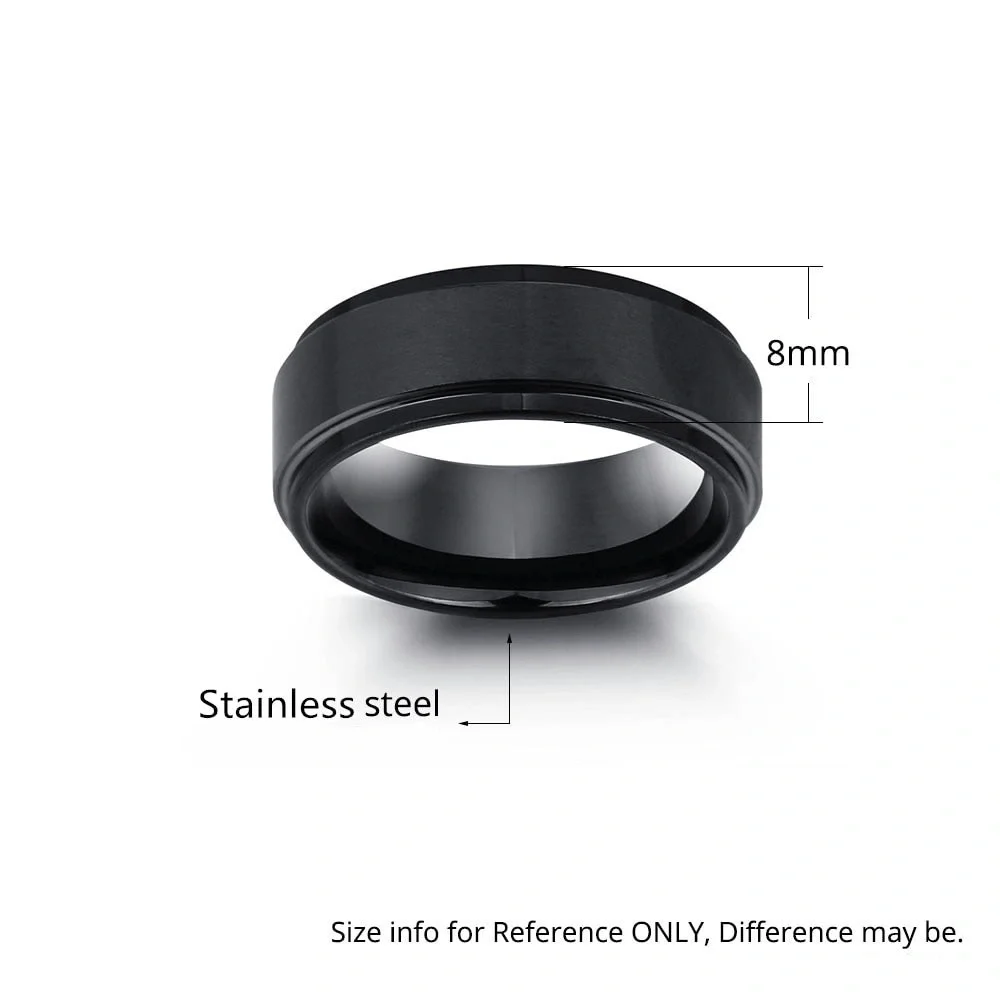 Personalized Engraved Name Rings / Stainless Steel - Picture 3 of 4